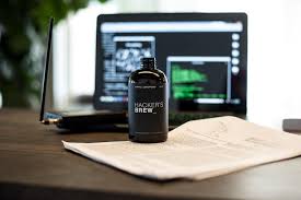 Hacker's Brew coffee product - Specialty coffee brand for hackers