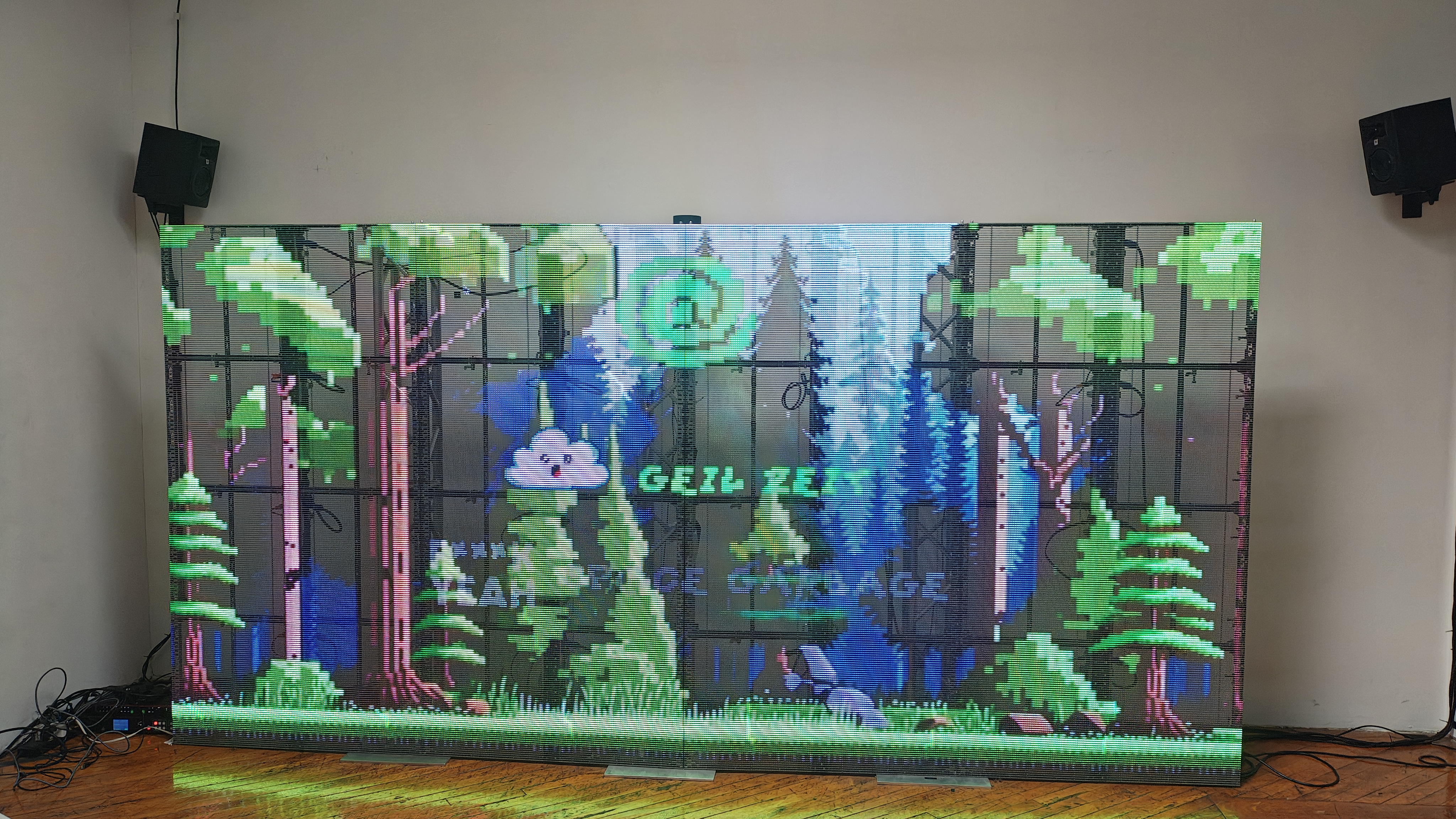 Gen Zeit installation - Multi-user climate change futures interactive experience